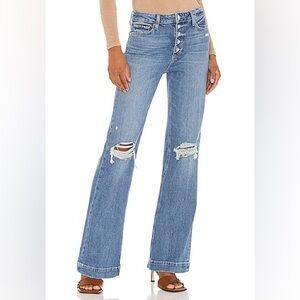 PAIGE LEENAH WIDE LEG IN MAGDA DESTRUCTED